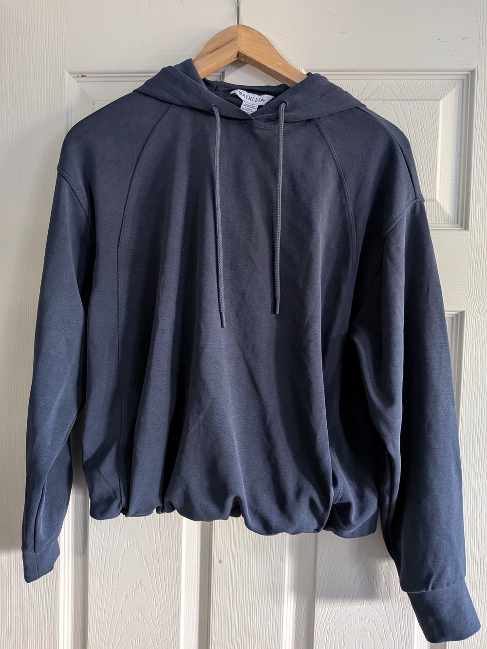 Athleta Navy Oversized Hoodie